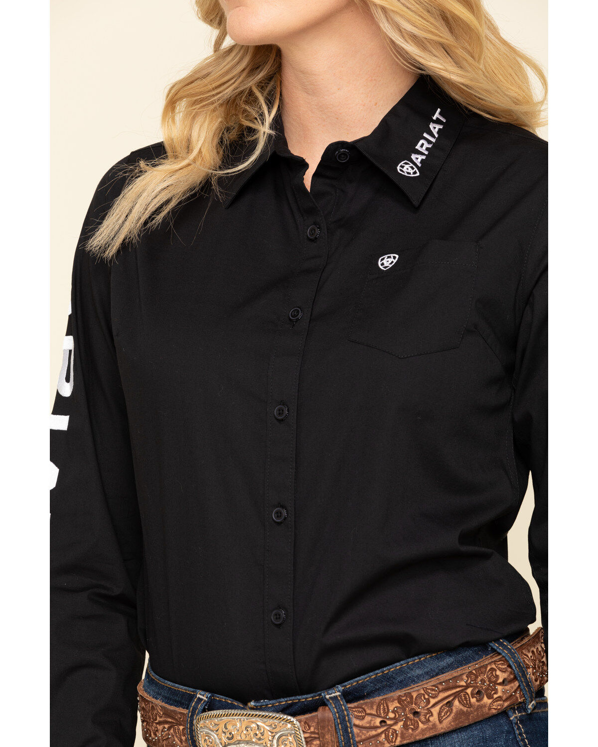 ARIAT WOMENS TEAM KIRBY STR LS SHIRT