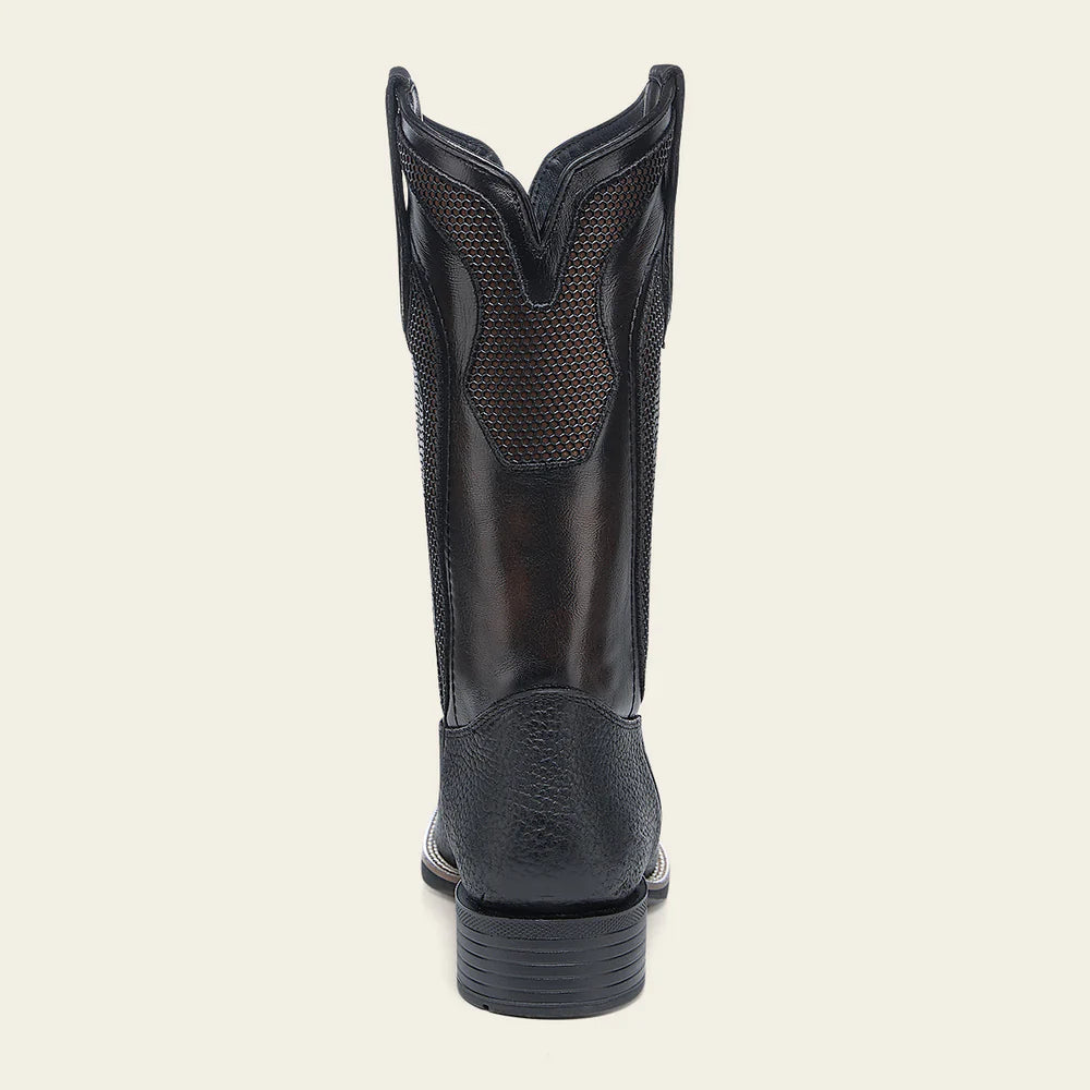 MENS CUADRA BISON EMBROIDERED SQUARE BOOTS