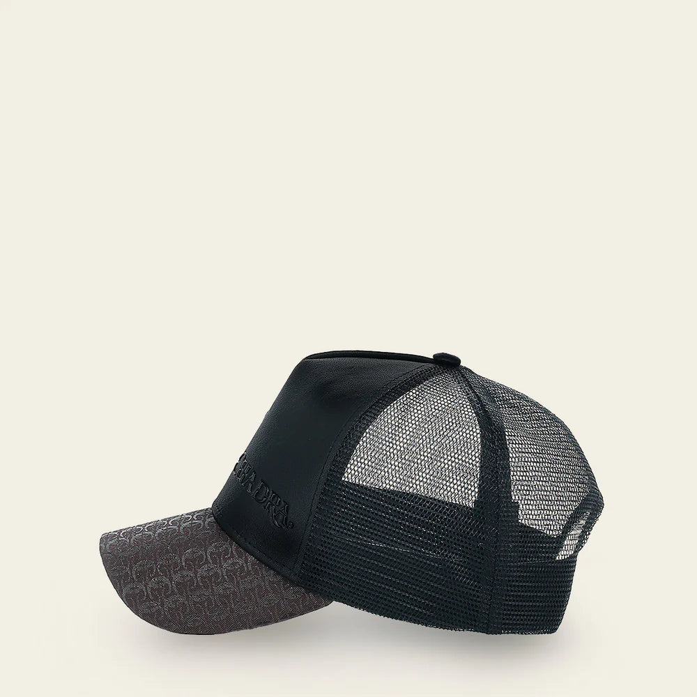 MEN’S CUADRA DARK BROWN HORSE CAP