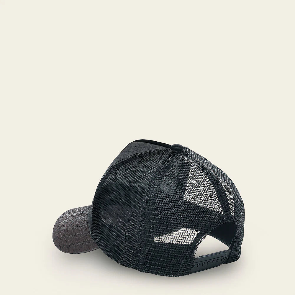 MEN’S CUADRA DARK BROWN HORSE CAP