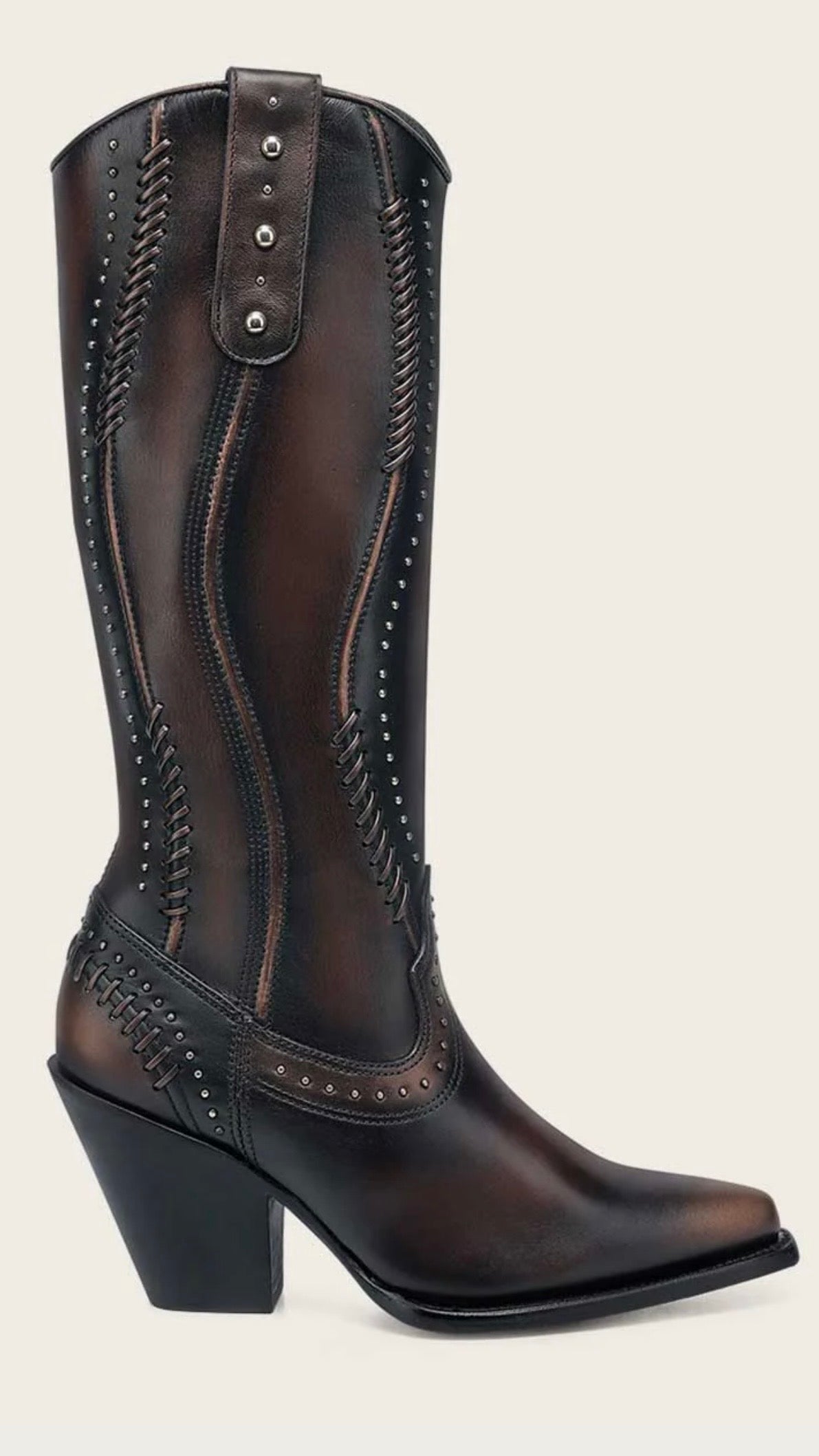 WOMENS CUADRA LUXURY DARK BROWN BOOT
