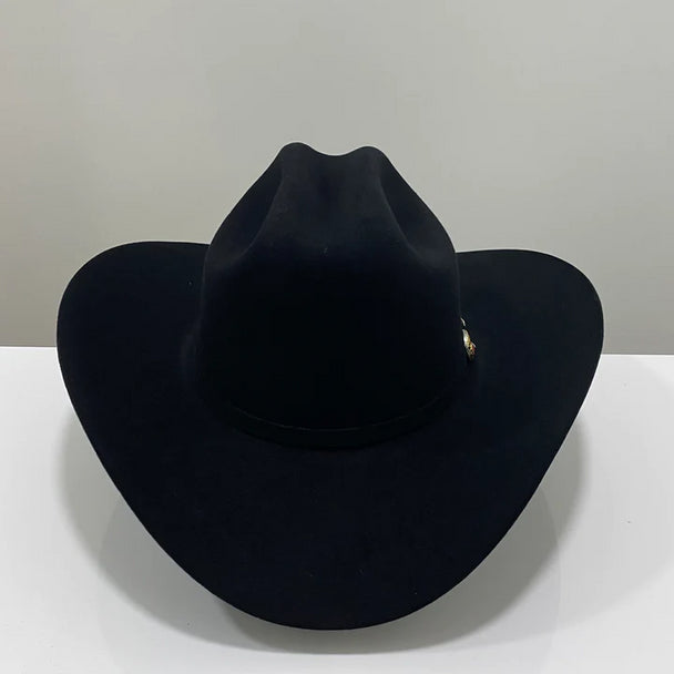 LARRY MAHAN 6X REAL BLACK - HAT FELTS Texana