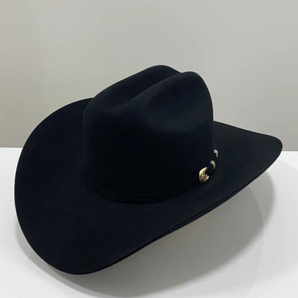 LARRY MAHAN 6X REAL BLACK - HAT FELTS Texana