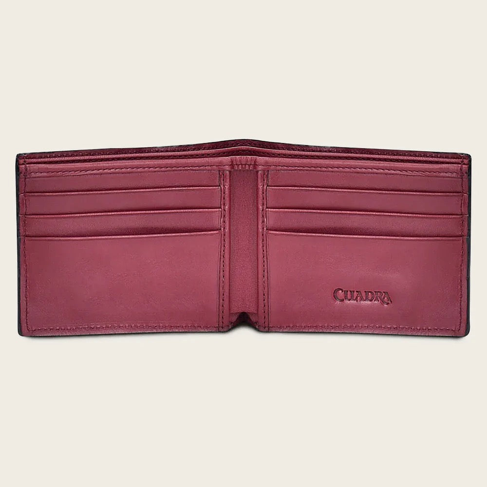CUADRA BLACK ALLIGATOR WALLET