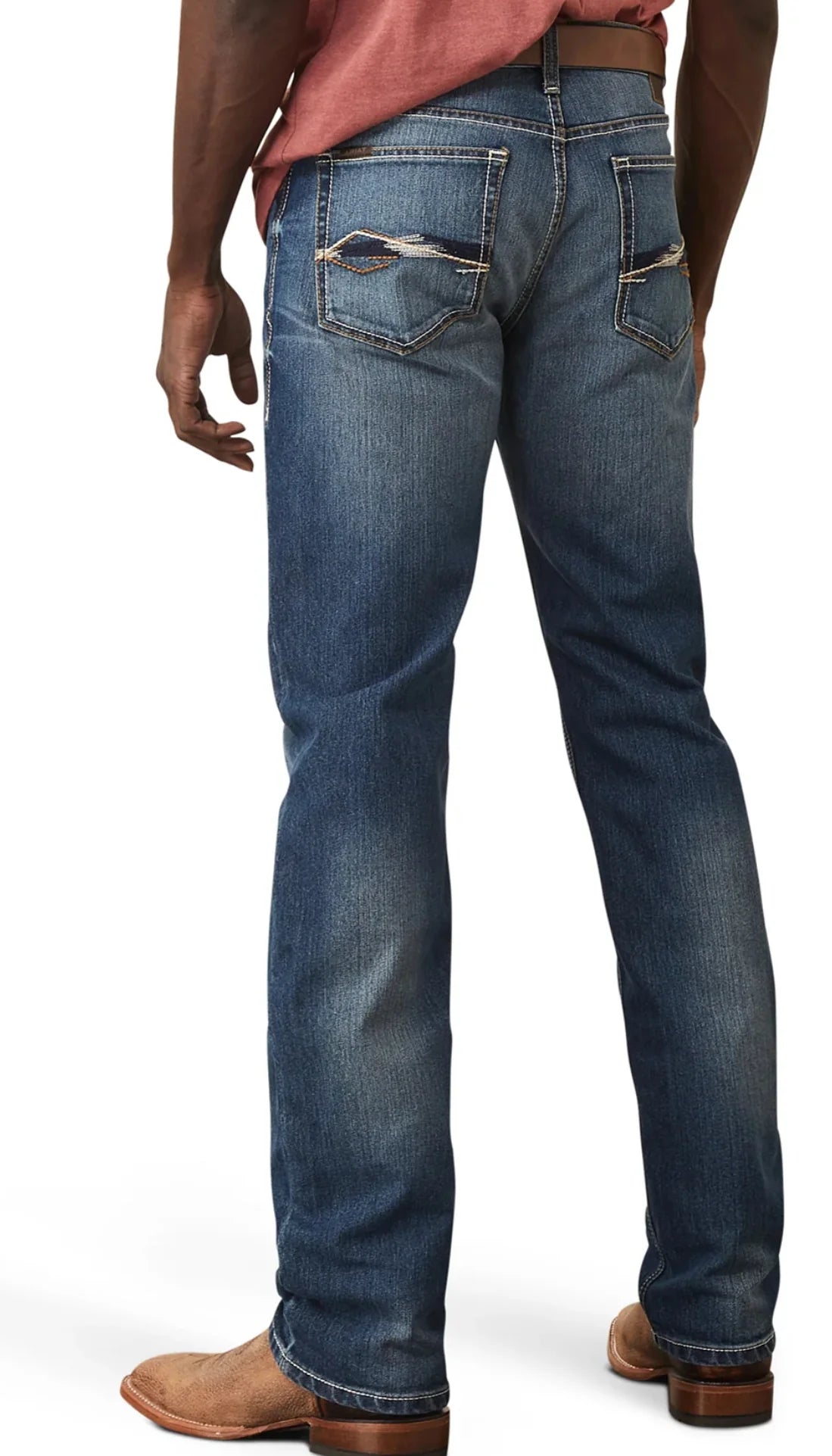 MENS ARIAT M5 VINTAGE STRAIGHT JEAN, SKYLAND