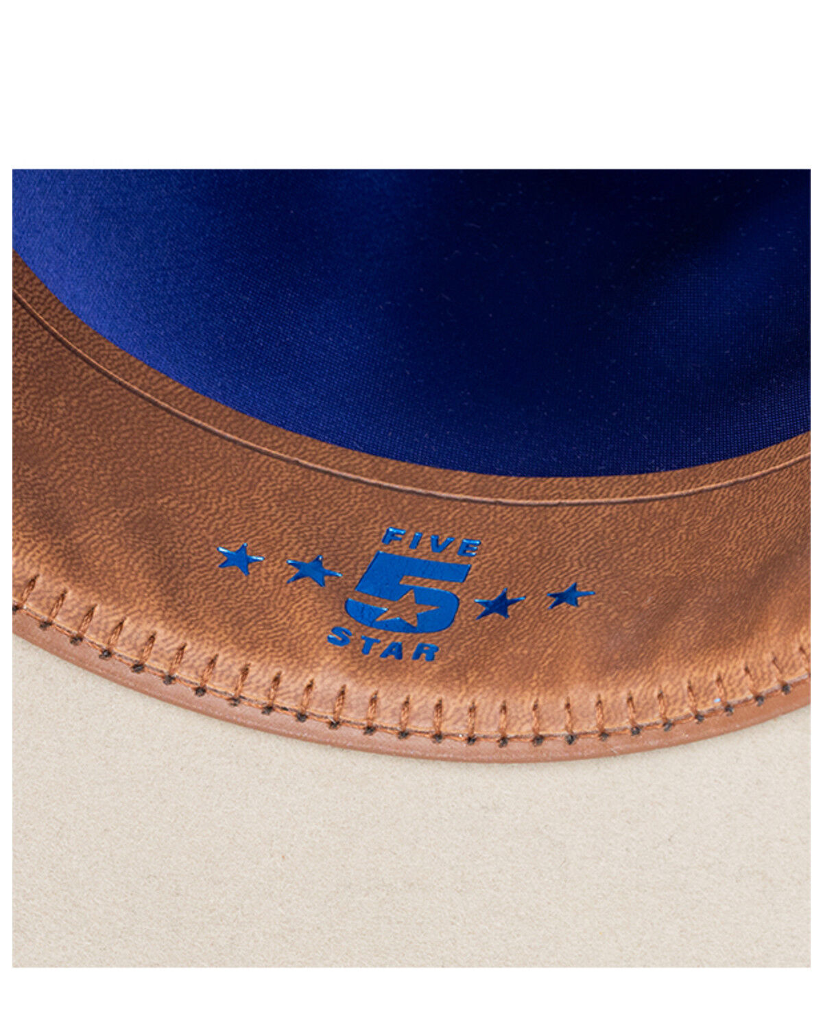 RESISTOL FIVE STAR SILVERBELLY FELT HAT (5x)