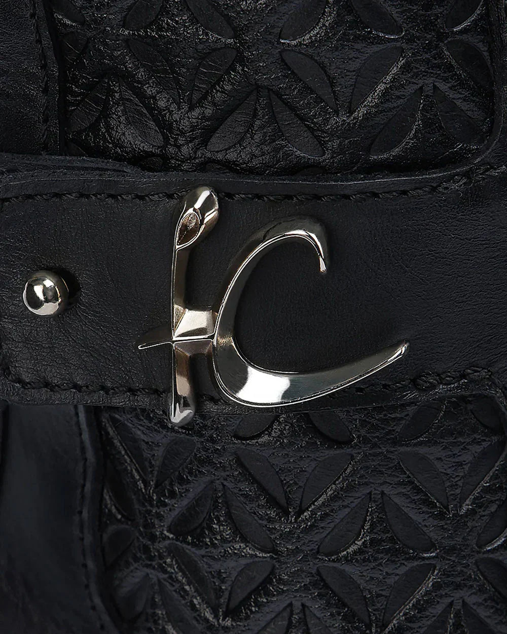 CUADRA WOMEN'S BLACK DEER ZIPPER ROUND TOE BOOTS