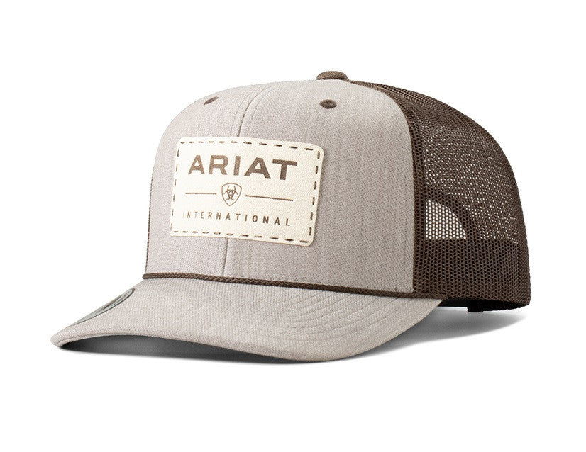 Ariat Men's Suede Patch Tan Cap