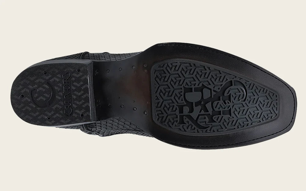 MENS WESTERN DARK BROWN PYTHON COWBOY BOOT