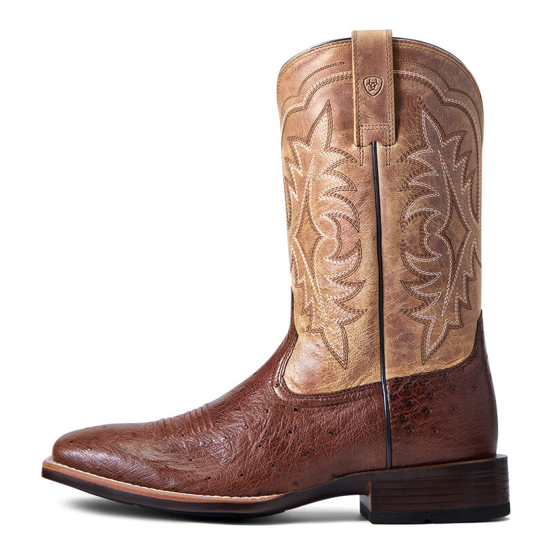 ARIAT MEN'S NIGHT LIFE ULTRA WESTERN SMOOTH OSTRICH BOOT