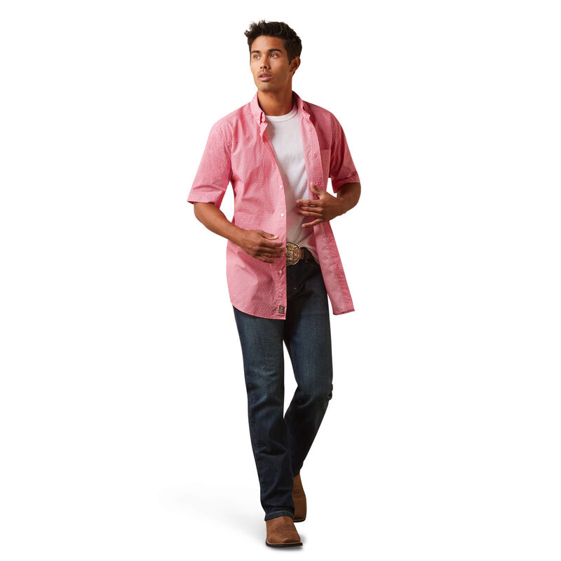 ARIAT MEN'S IAIN FITTED SS SHIRT