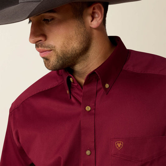 ARIAT SOLID TWILL CLASSIC FIT SHIRT