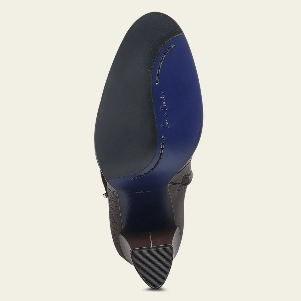 WOMENS CUADRA CASUAL BROWN BOOTIES