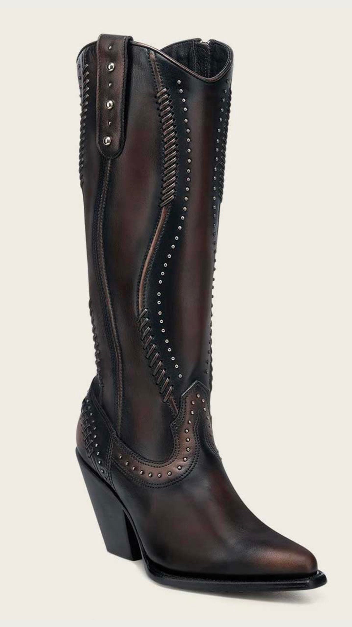 WOMENS CUADRA LUXURY DARK BROWN BOOT