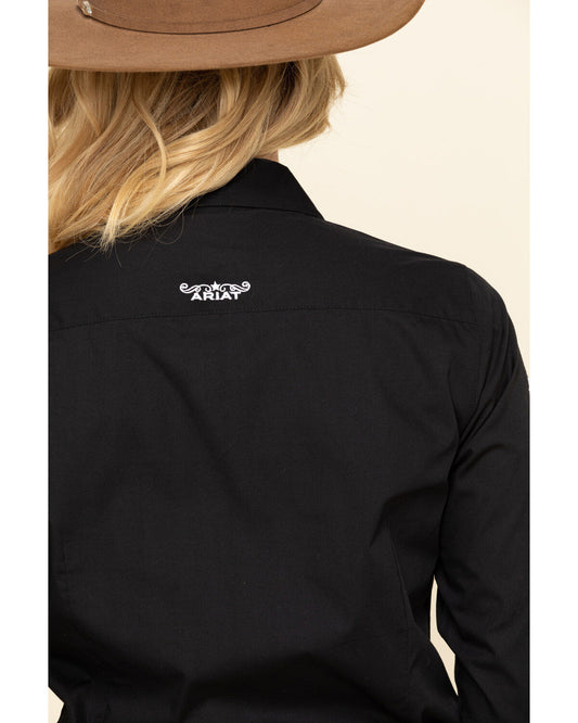 ARIAT WOMENS TEAM KIRBY STR LS SHIRT
