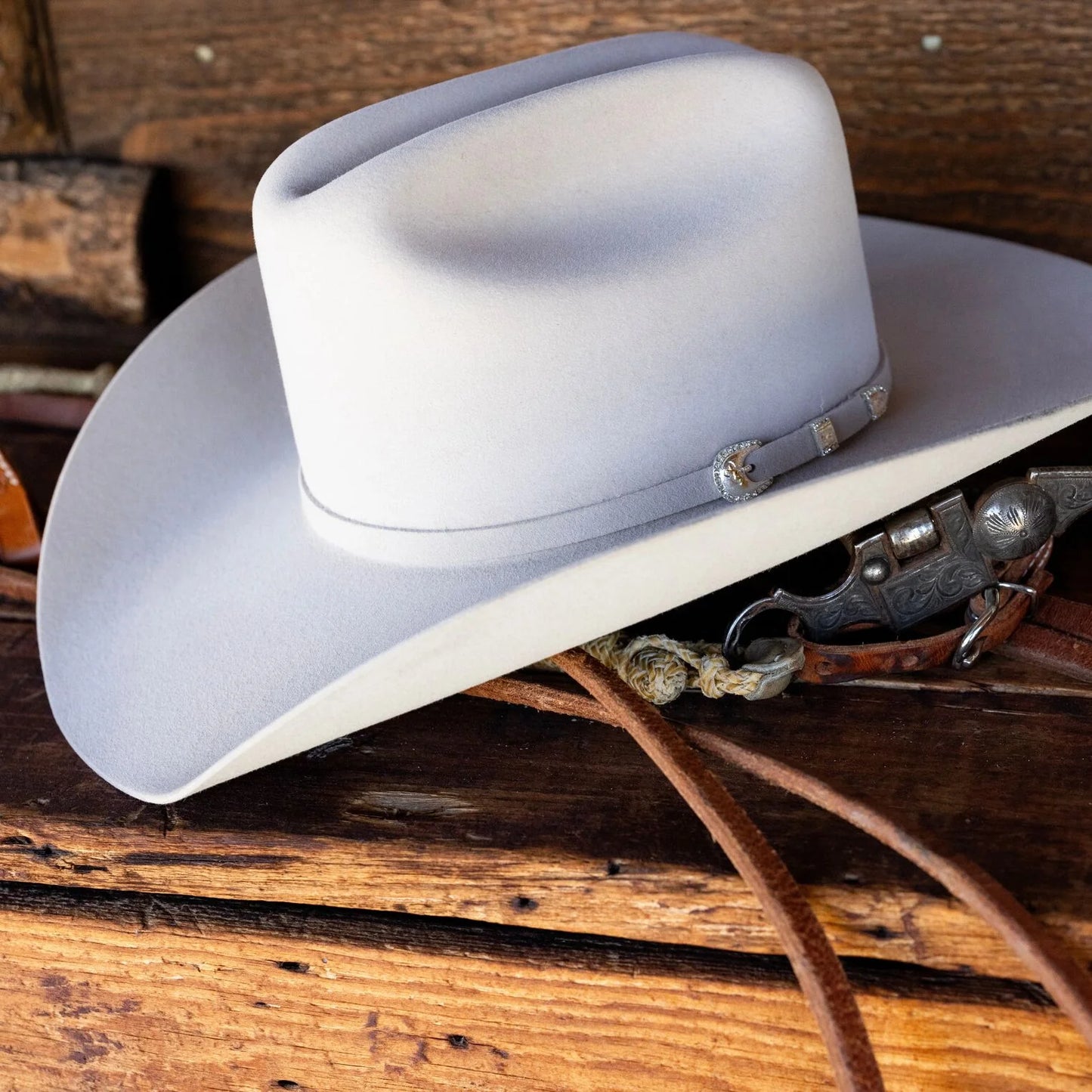 STETSON 10X SHASTA PREMIER COWBOY HAT - WHITE