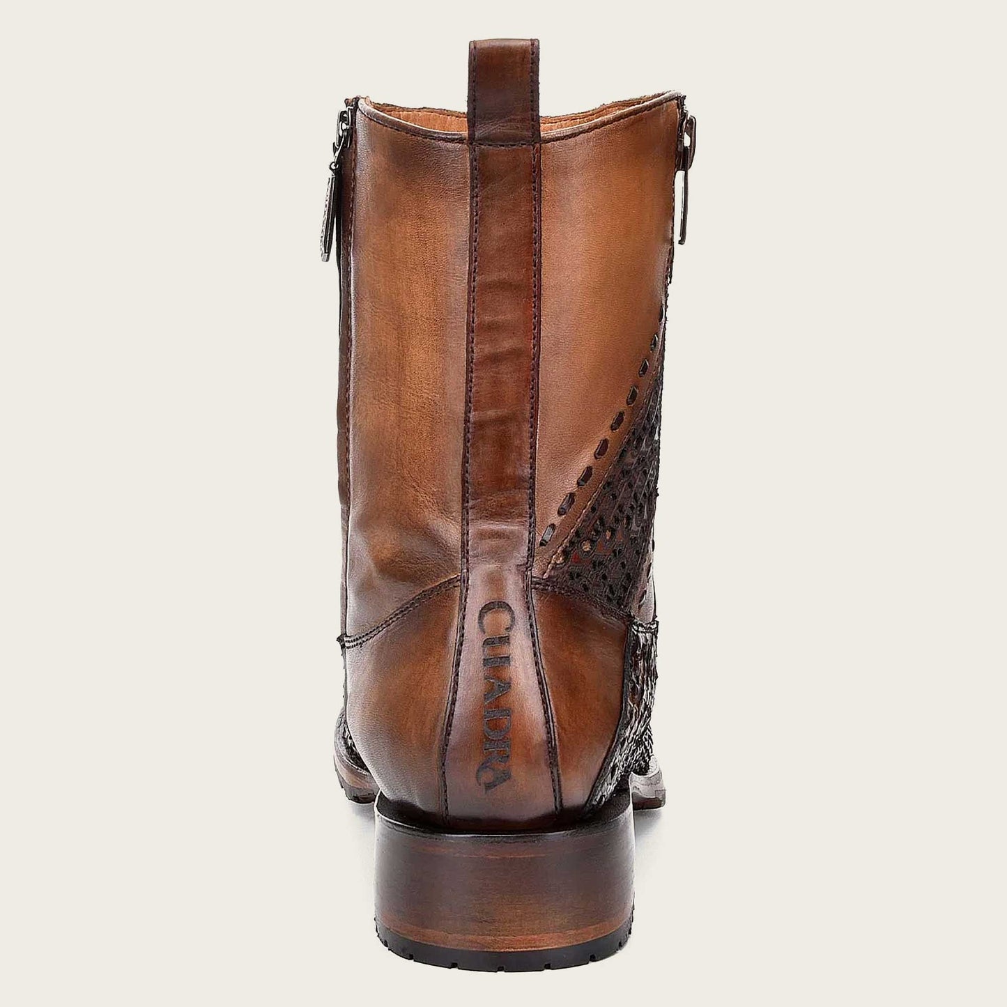 CUADRA Men's, Honey Python Leather Cowboy Boots