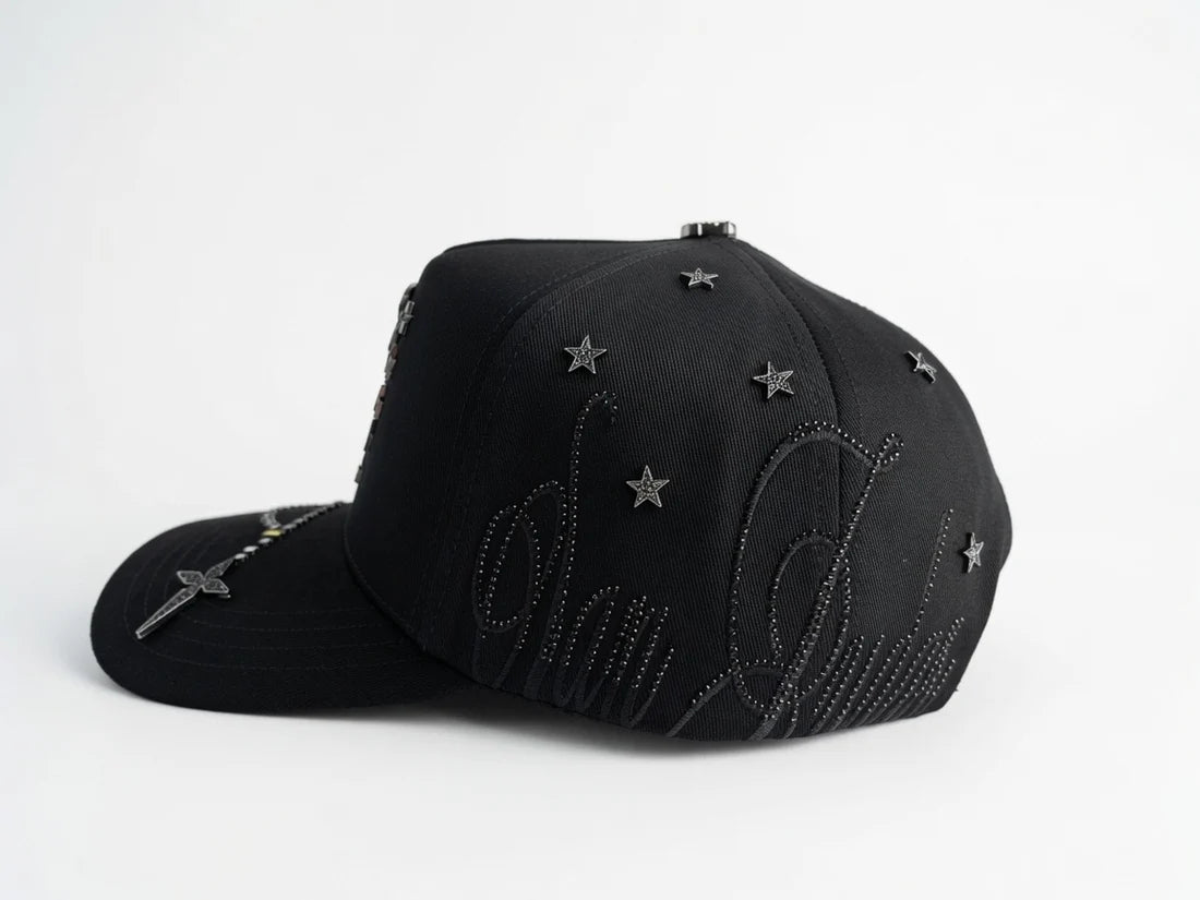 BIGG BOSS SAN JUDAS BLACK STAR SNAPBACK HAT