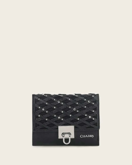BILLETERA CUADRA MODELO NEGRO
