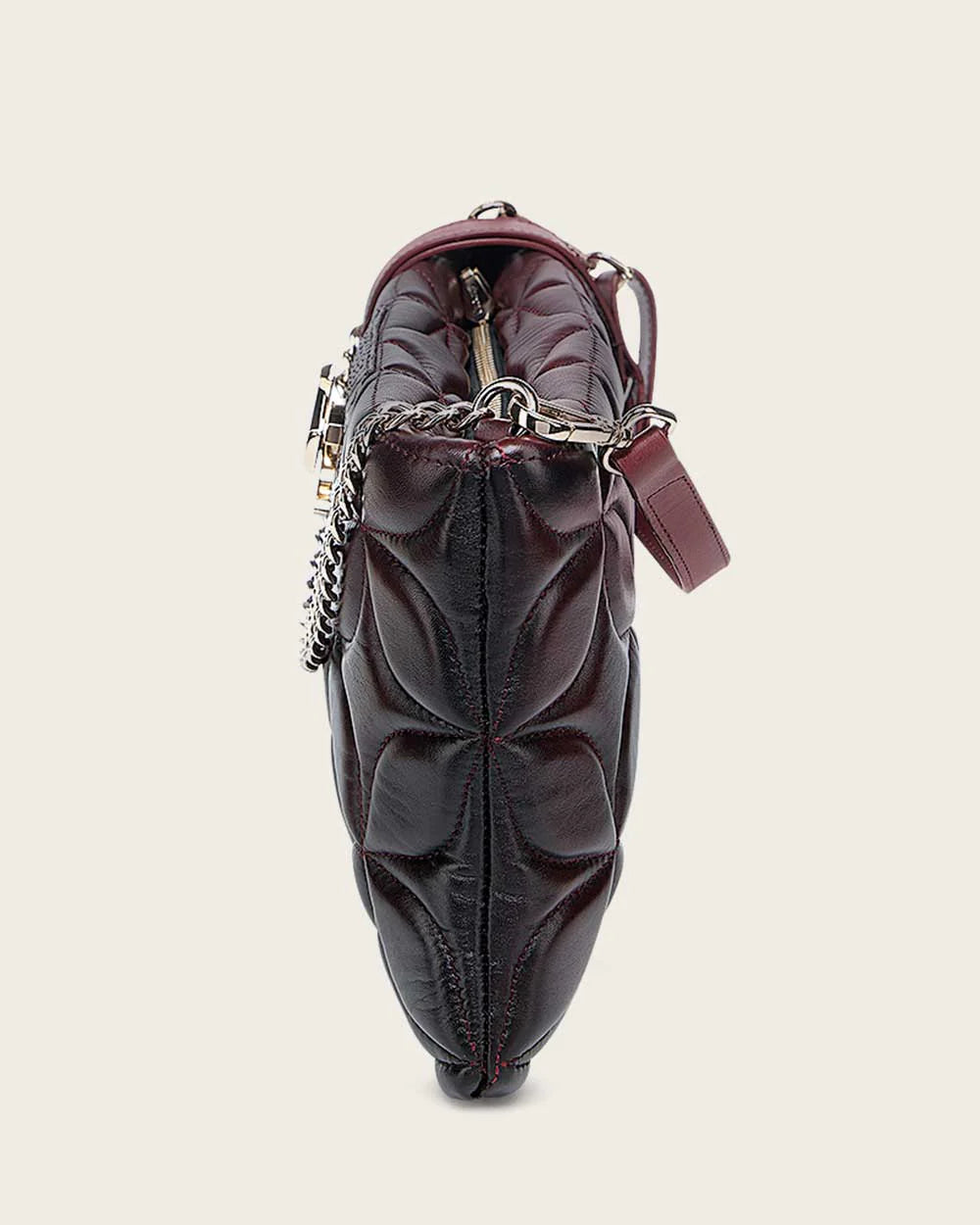 CUADRA LUXURY SHOULDER BAG IN GENUINE PREMIUM LEATHER