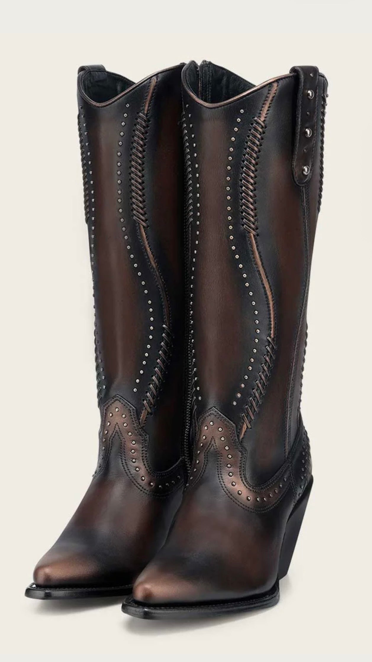 WOMENS CUADRA LUXURY DARK BROWN BOOT