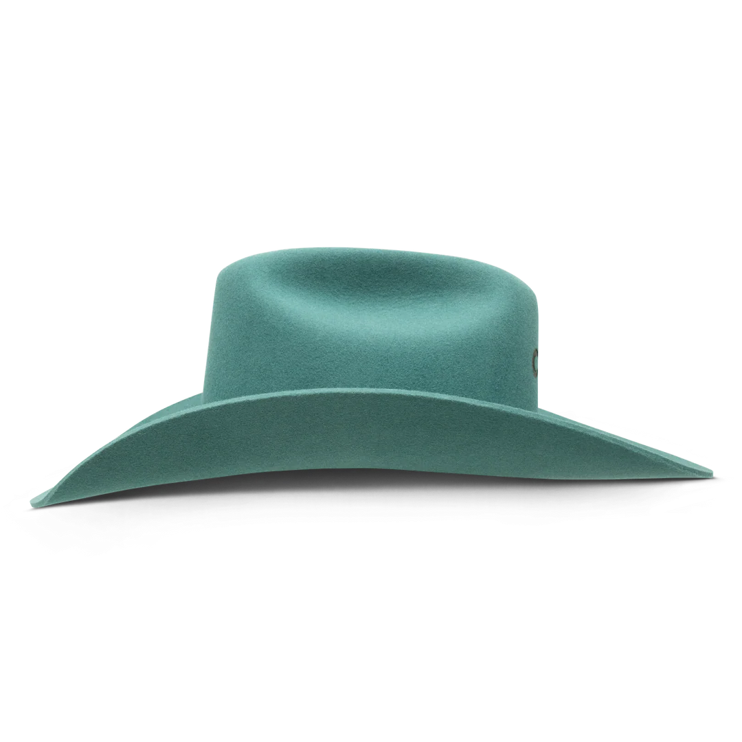 CHARLIE 1 HORSE THE COWGIRL HAT IN TURQUOISE
