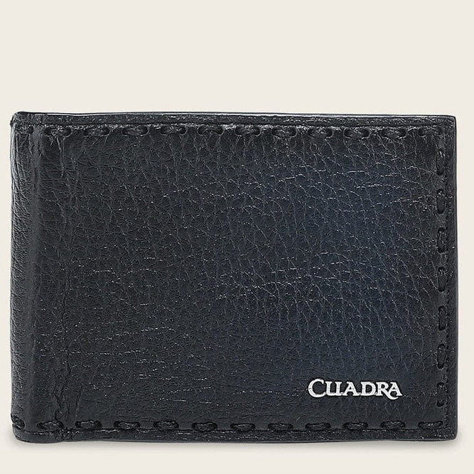 CUADRA BLACK BIFOLD WALLET