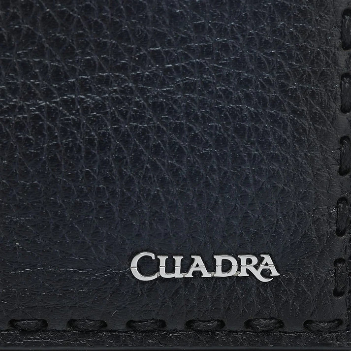 CUADRA BLACK BIFOLD WALLET