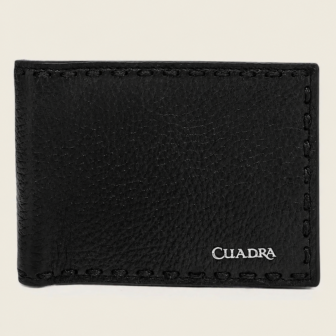 CUADRA BLACK BIFOLD WALLET