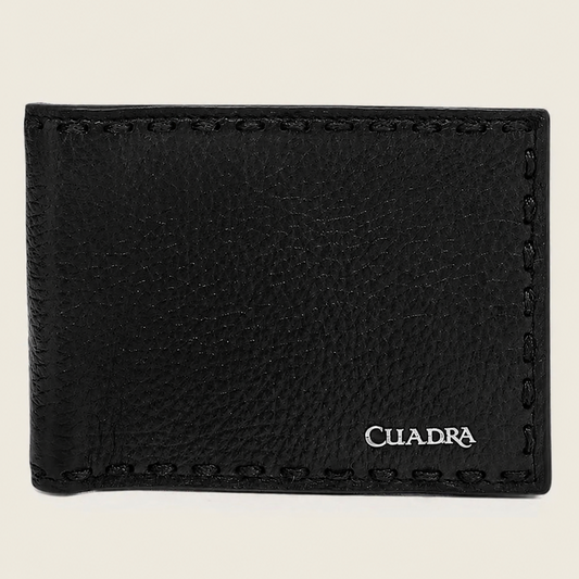 CUADRA BLACK BIFOLD WALLET