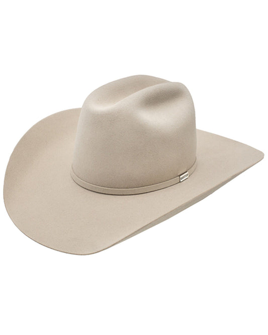 RESISTOL FIVE STAR SILVERBELLY FELT HAT (5x)