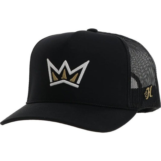 HOOEY SAGE KIMZEY CAP BLACK W WHITE & YELLOW