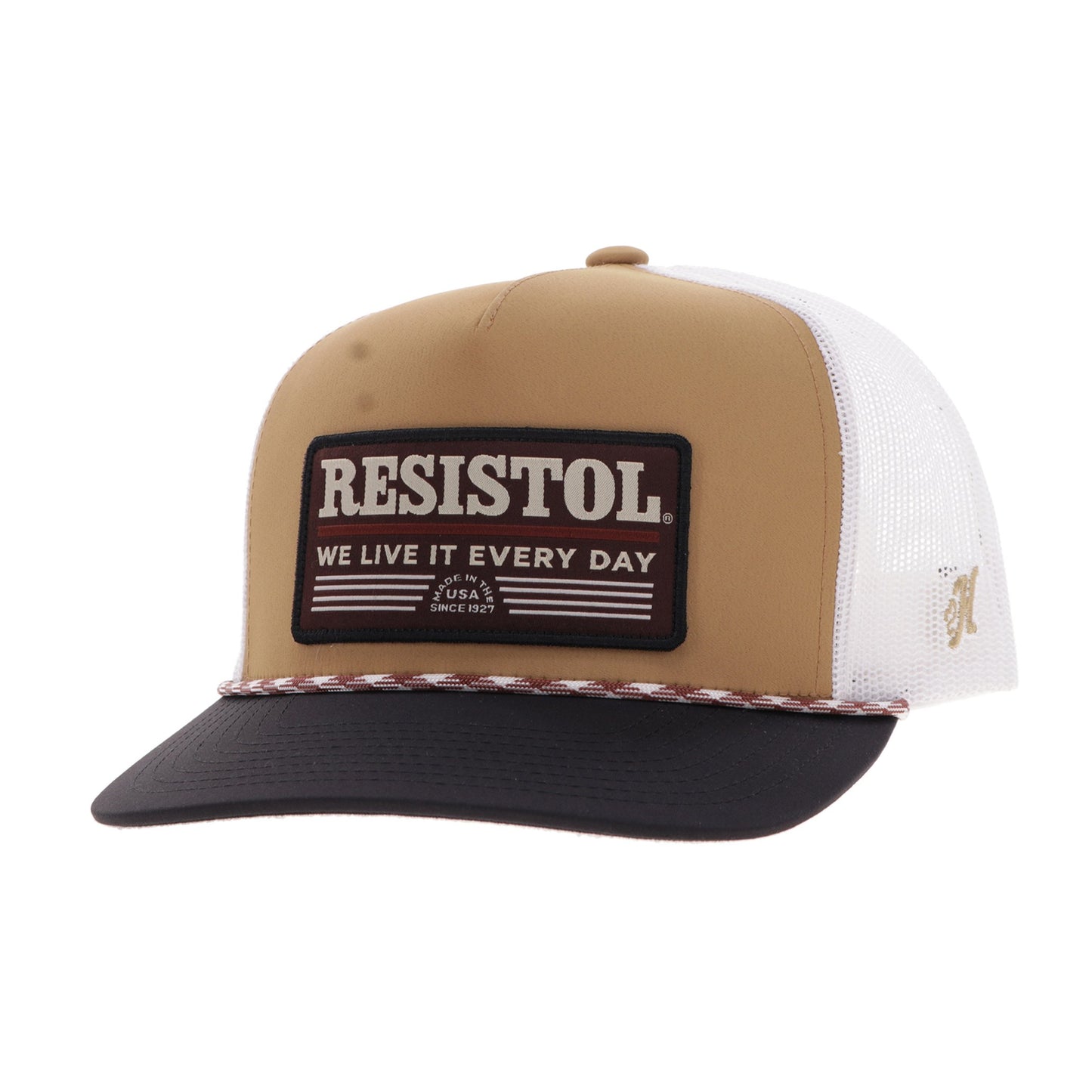 HOOEY RESISTOL RECTANGLE PATCH CAP