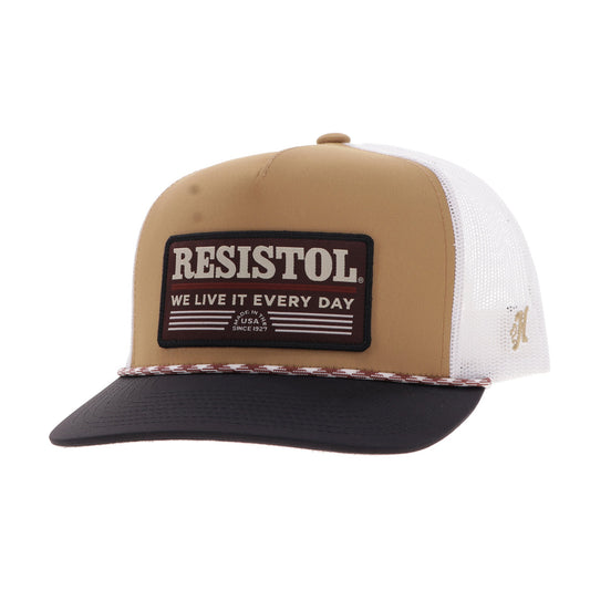 HOOEY RESISTOL RECTANGLE PATCH CAP