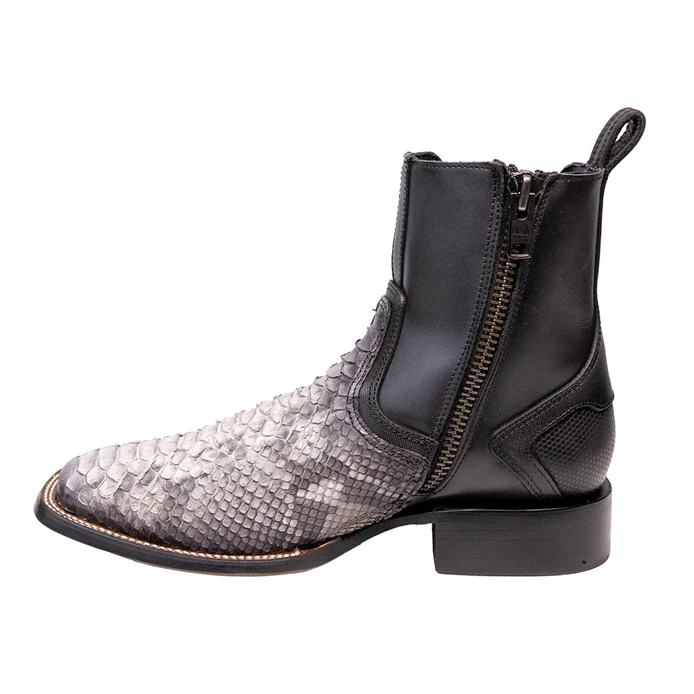 MEN'S CUADRA LEATHER ZIPPER BOOT