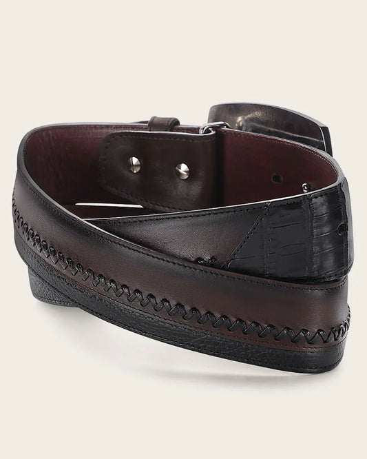 CUADRA MENS ULTRA EXOTIC COWBOY BELT