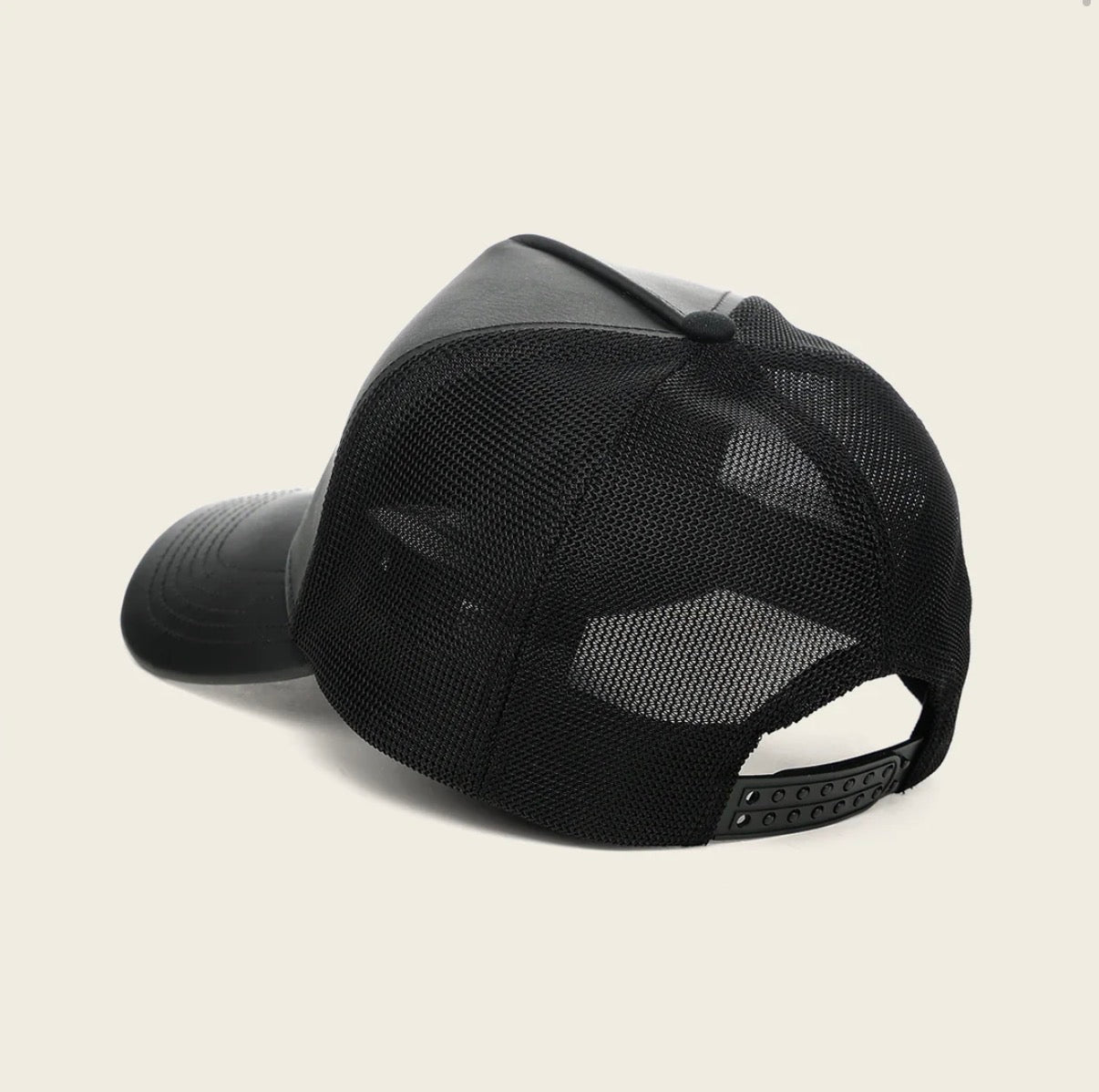 CUADRA LIMITED EDITION BLACK LEATHER CAP - MEXICO 2026