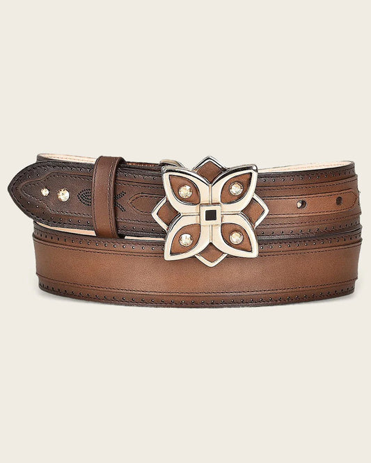 CUADRA WOMENS BROWN MINIMALIST BELT