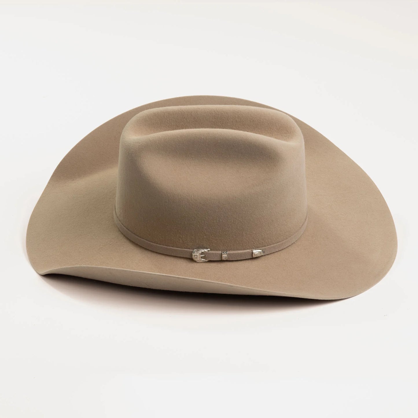LARRY MAHAN 6X LOCKHART FUR FELT WESTERN HAT IN FAWN