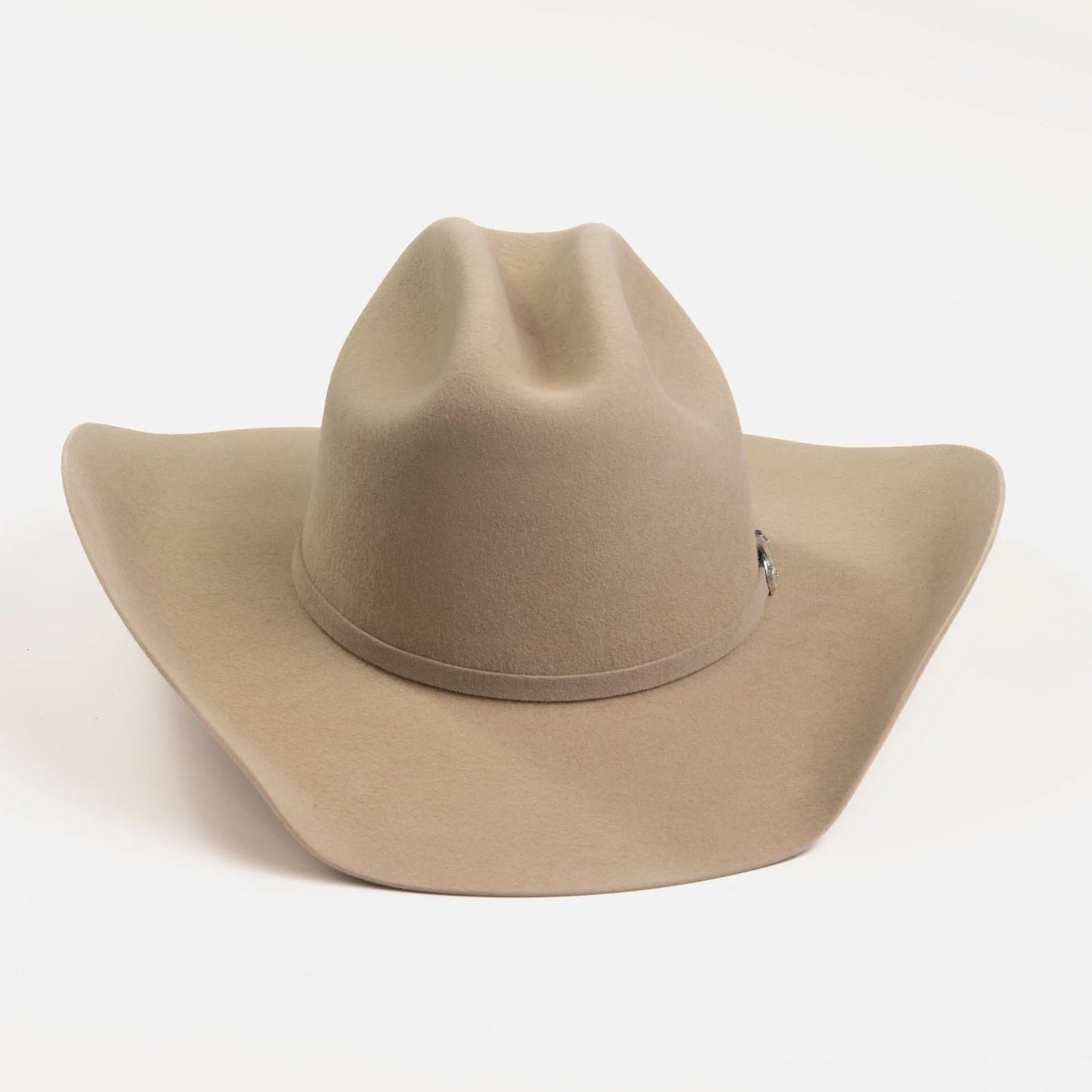 LARRY MAHAN 6X LOCKHART FUR FELT WESTERN HAT IN FAWN