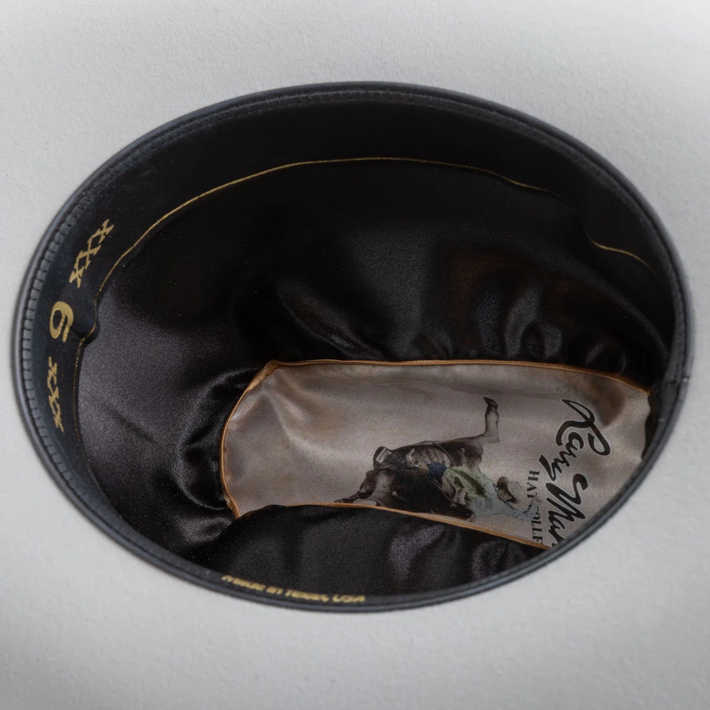 LARRY MAHAN 6X REAL PLATINUM - HAT FELTS Texana