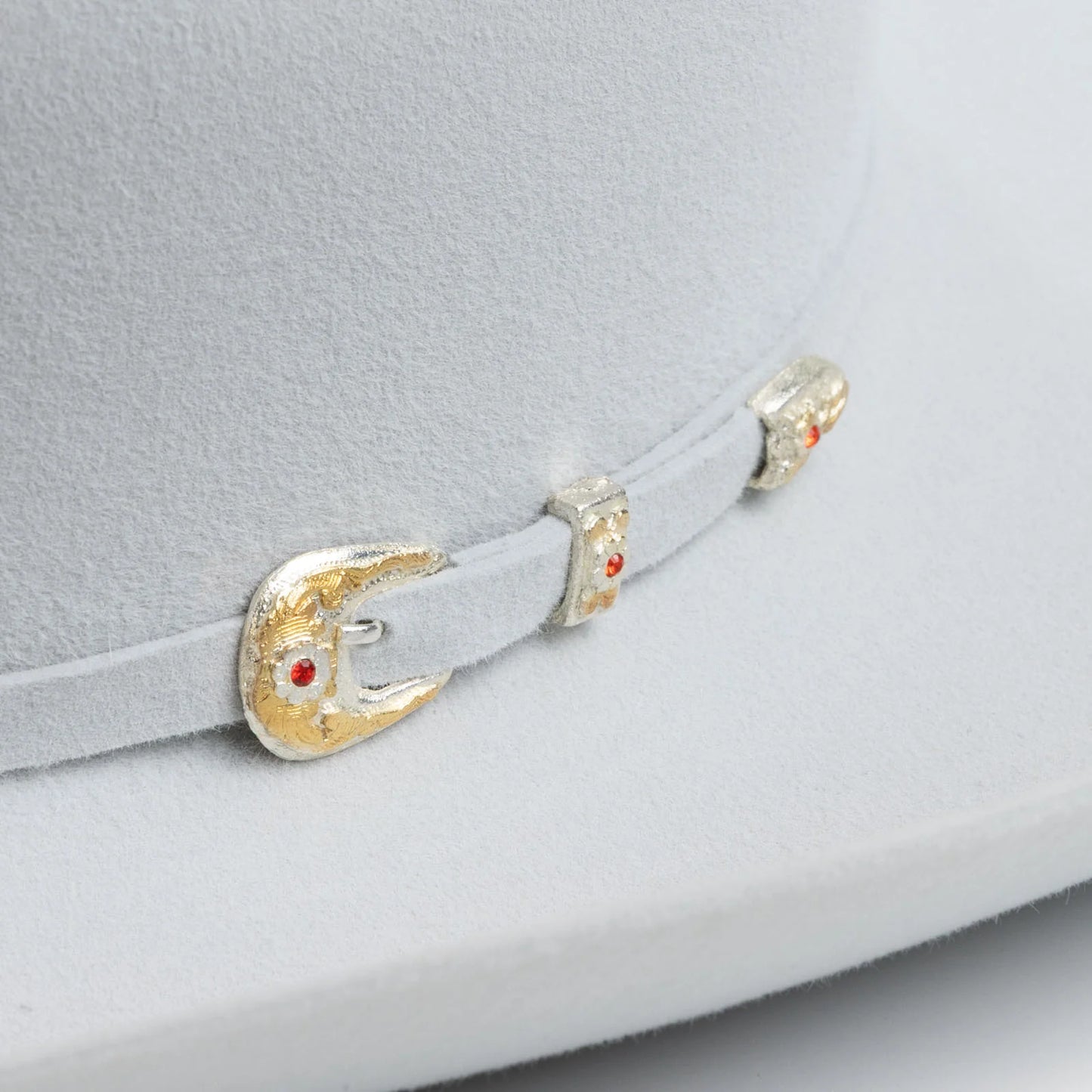 LARRY MAHAN 6X REAL PLATINUM - HAT FELTS Texana