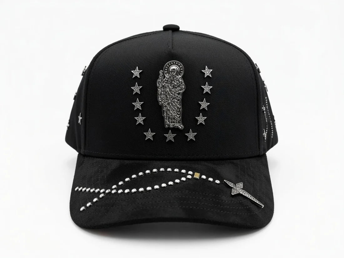 BIGG BOSS SAN JUDAS BLACK STAR SNAPBACK HAT