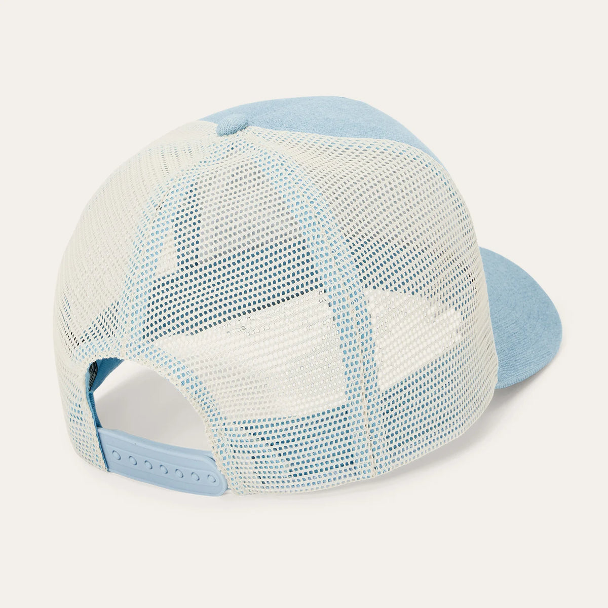STETSON DENIM PLAQUE TRUCKER HAT