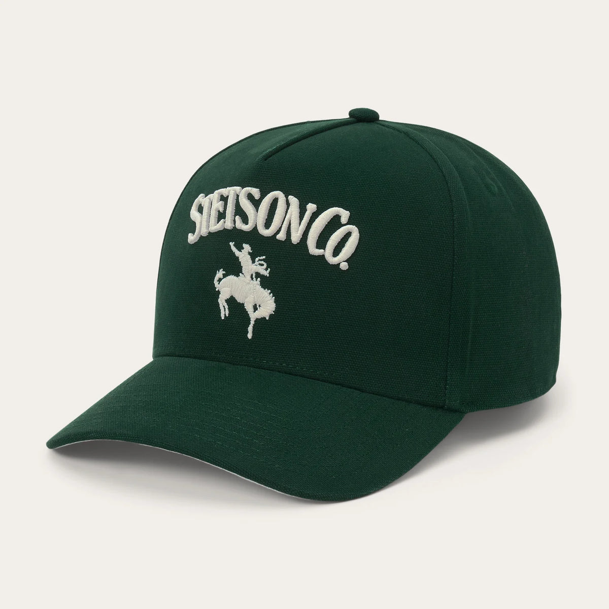 STETSON RODEO BRONCO TRUCKER HAT - HUNTER GREEN
