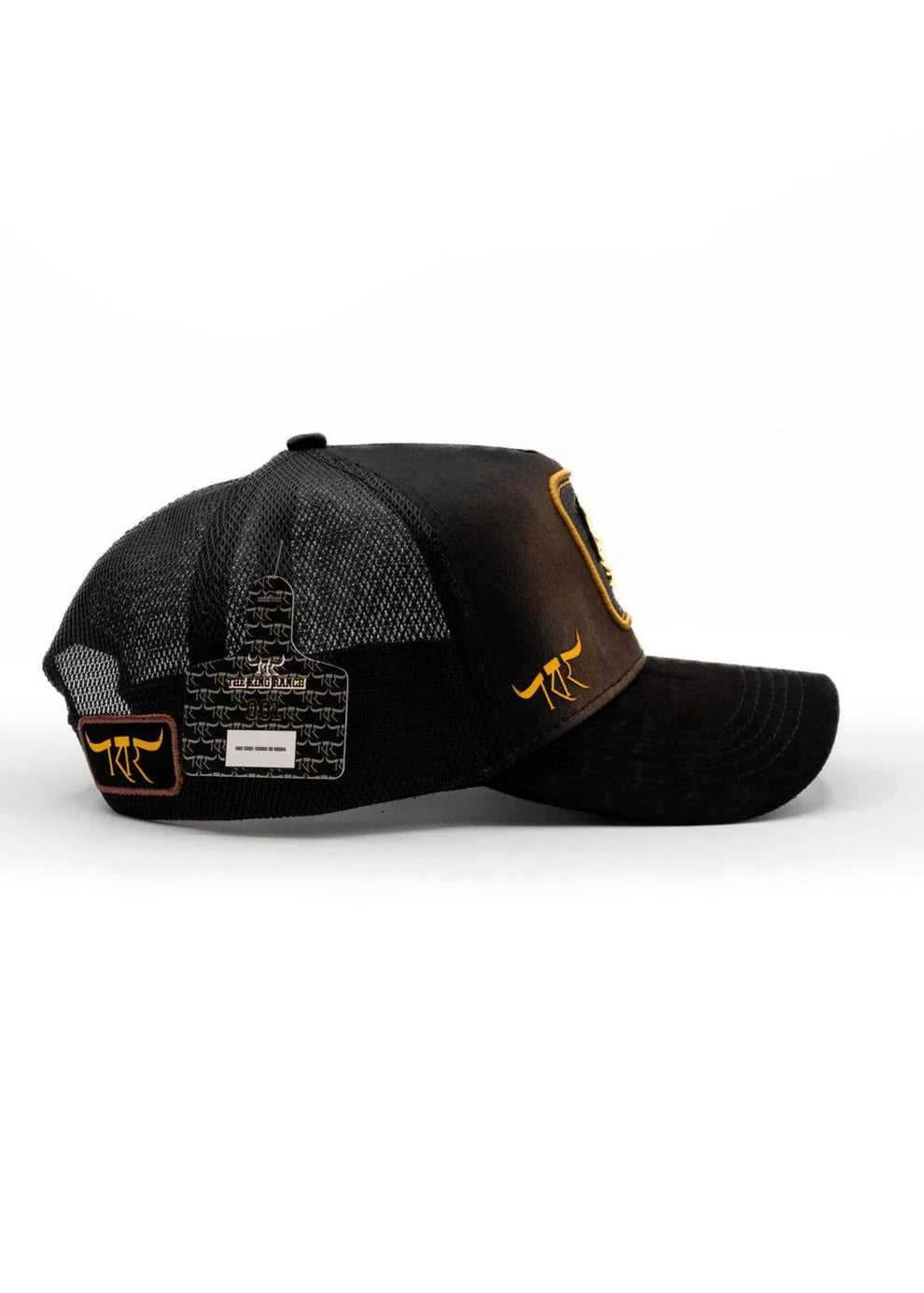 BIGG BOSS KING RANCH GOLD CROCODILE SNAPBACK HAT