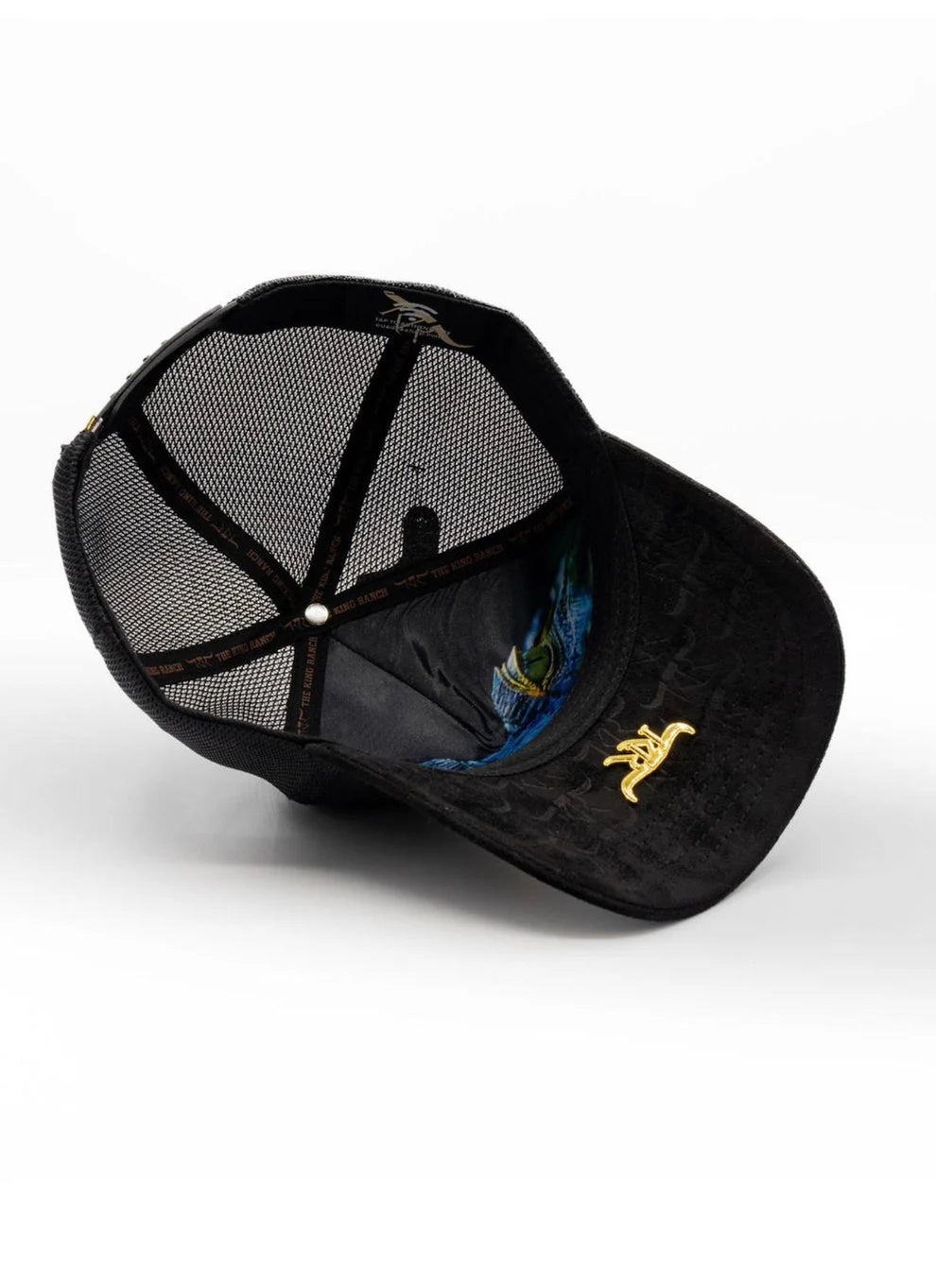 BIGG BOSS KING RANCH GOLD CROCODILE SNAPBACK HAT