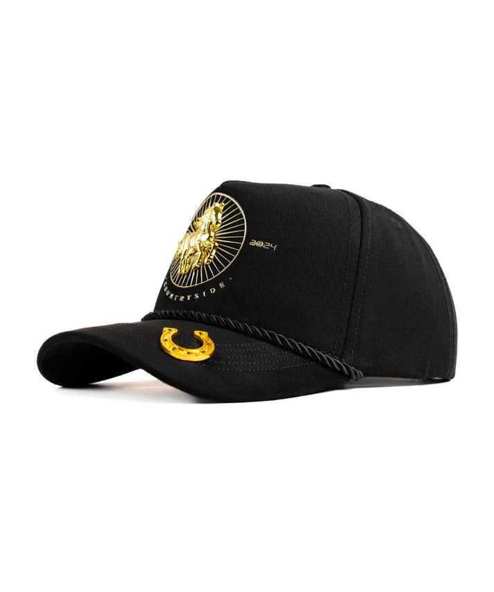 BIGG BOSS COUNTRY SIDE BLACK SNAPBACK HAT