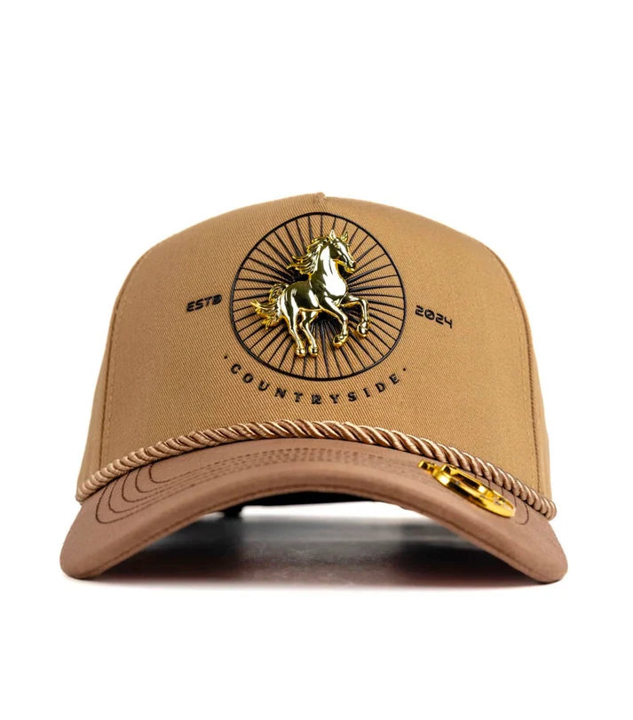 BIGG BOSS COUNTRY SIDE BROWN SNAPBACK HAT