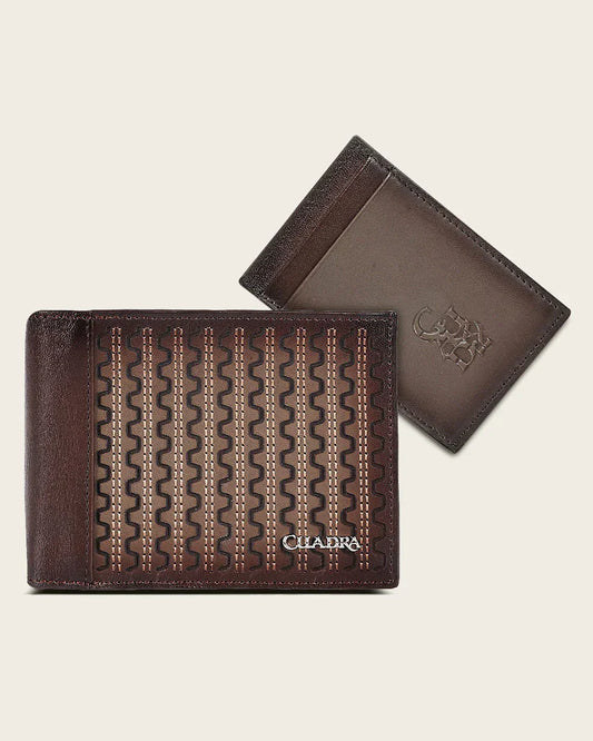 CUADRA RES CRUST GRIS-GREY WALLET
